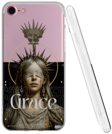 Чехол Mcover для Apple iPhone 7, iPhone 8, iPhone SE рисунок