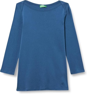 Лонгслив UNITED COLORS OF BENETTON синий