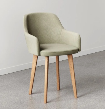 Стул Stool Group sMovVlux, 89x47x60 см, светло-зеленый, зеленый 1 шт.