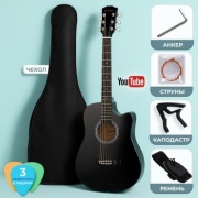 Гитара акустическая Levinson LA-D38-BK Pack 1