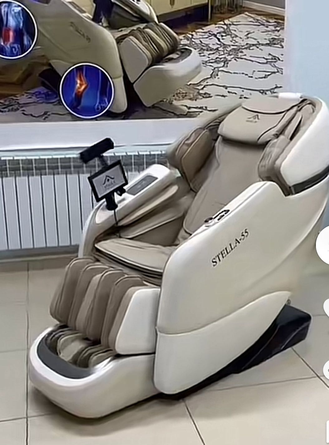 Массажное кресло STELLA Stella-55 Origin_al до 150 кг 20 программ