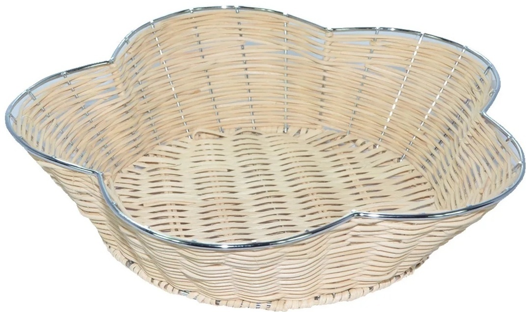 EVIM корзина для аксессуаров 30x30x10 см, металл, солома
