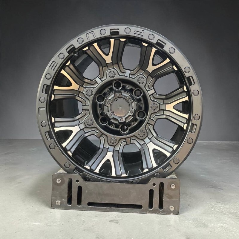 Top Grade IBR1035 9x17/6x139.7 D110.1 ET0 4 диска черный матовый, бронзовый матовый