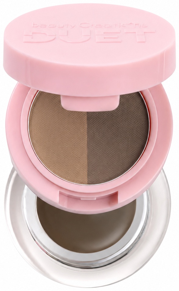 Beauty Creations помада Дуэт для бровей: пудра и помада/Duet Brow Powder + Pomade Blonde 10 мл