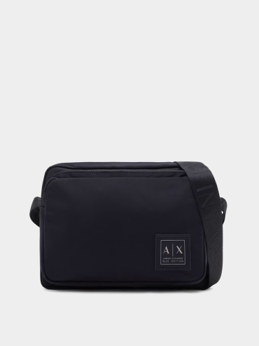 Сумка кросс-боди Armani Exchange полиэстер черный