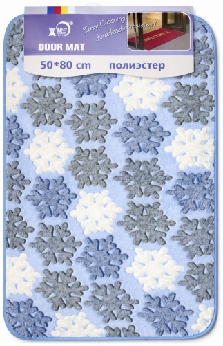 ОЛИМПИК придверный коврик 50x80 см, 141128