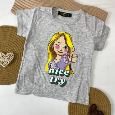 Футболка Gold kids серебристый