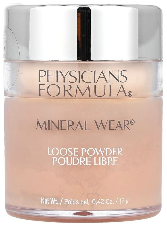 Пудра Physicians Formula Mineral Wear, рассыпчатая пудра, SPF 16, оттенок PF 10950 бежевый, 12 г (0,42 унции) рассыпчатая 10950 бежевый