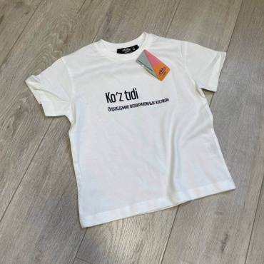 Футболка KOZ timesin белый