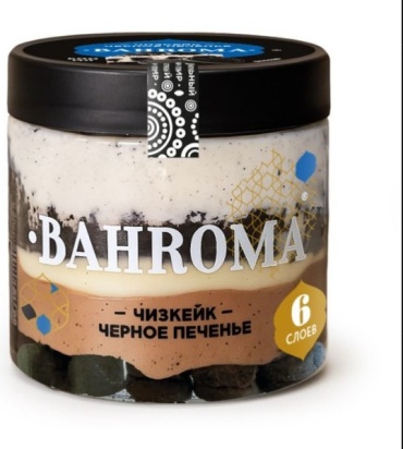 Мороженое Bahroma чизкейк черное печенье 320 г