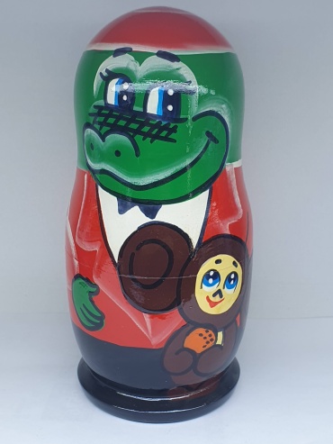 Матрешка Ручная Работа Крокодил Гена