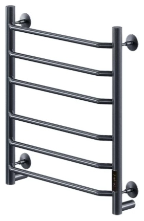 Полотенцесушитель электрический Veconi C6050GR-A, I-образный 50x60 см
