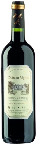 Вино Famille Doublet Chateau Vignol AOC Bordeaux Superieur сухое красное 13.5% 0.75 л
