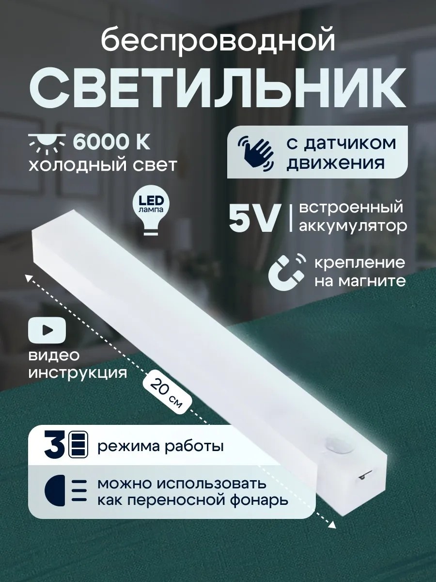Декоративный светильник настенный HomeToys, белый