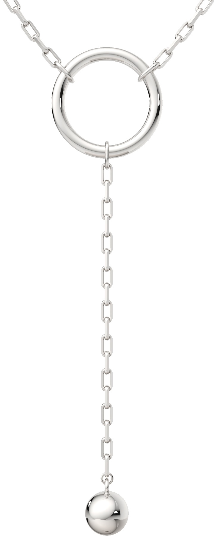 Колье Lucente Silver NEC-LU-925-30768-40 длина 40 см вес 6.46 г серебро, без вставок