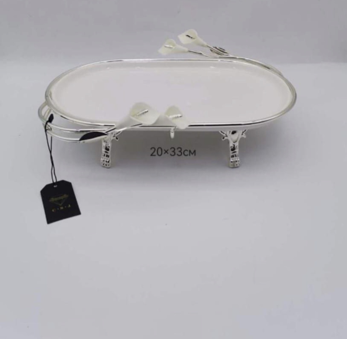 Менажница 62265G овальная 1 шт