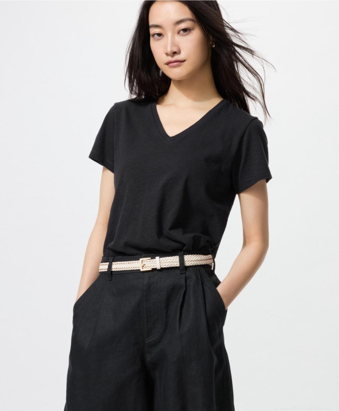 Футболка Uniqlo черный