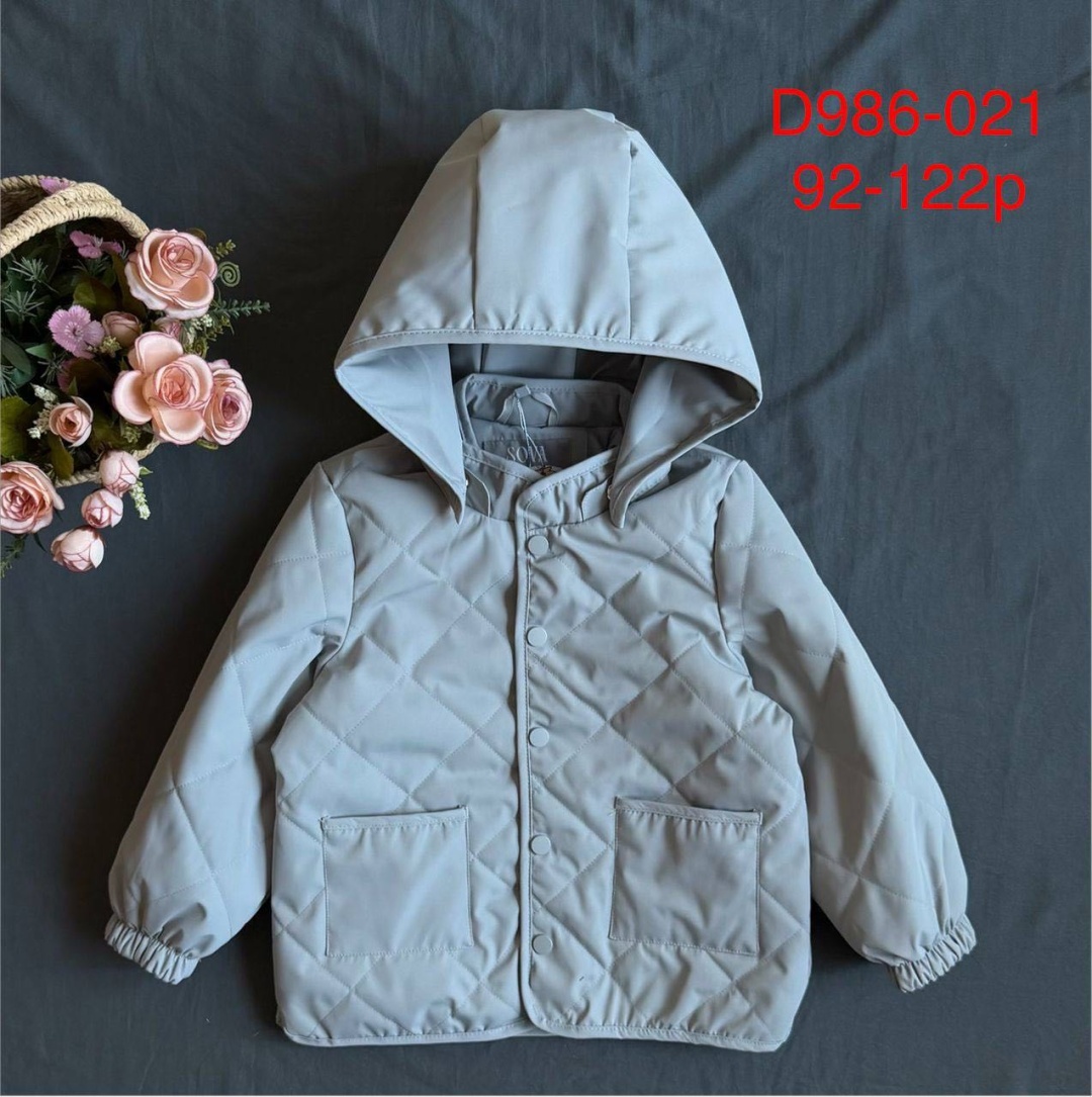 Демисезонная куртка серый