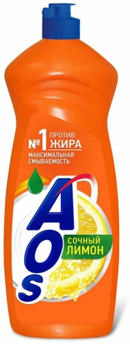 AOS гель Сочный лимон 0.9 л 0.9 кг