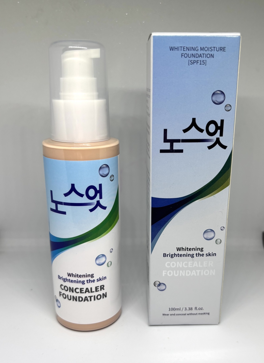 Whitening Moisture SPF15 тональный крем 02 100 мл