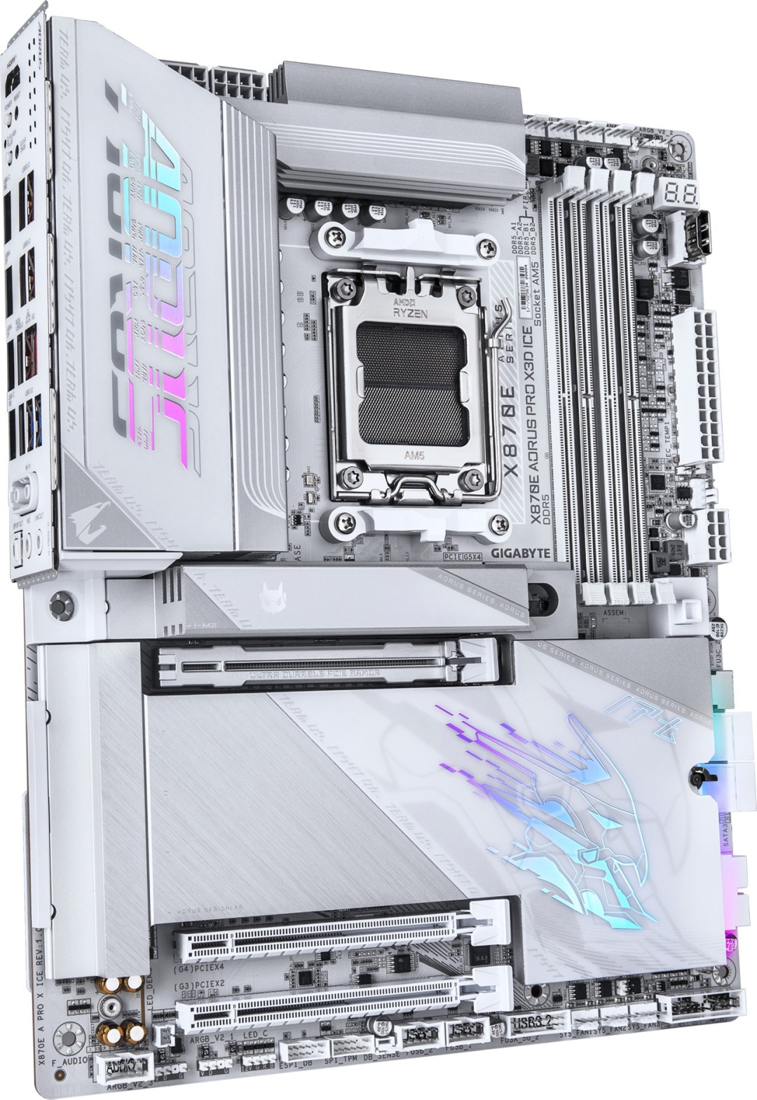 Материнская плата GIGABYTE X870E AORUS PRO X ICE