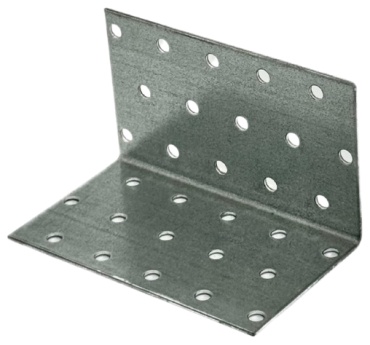 Nurmax уголок 60x100x1.8 мм 1 шт, Крепежный угол равностороний KUR-100*60*60