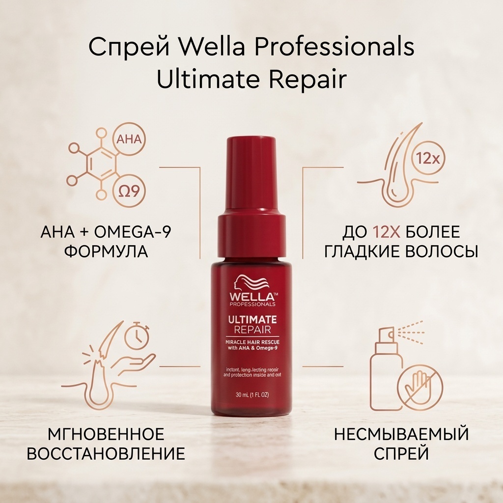WELLA Ultimate Repair спрей 30 мл