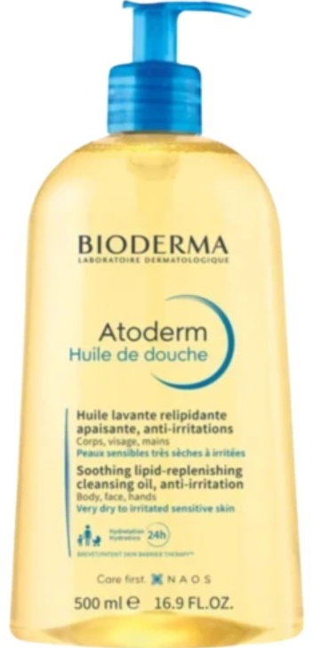 Bioderma Atoderm Huile De Douche Масло косметическое для душа 500 ml масло 500 мл
