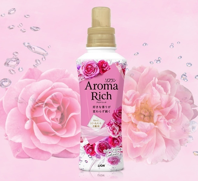 LION кондиционер Aroma Rich 480 мл