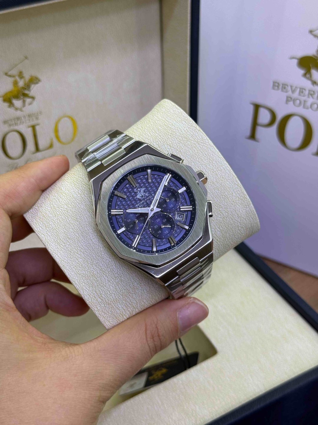 Кварцевые Beverly Hills Polo Club TMBP3930-39 нержавеющая сталь