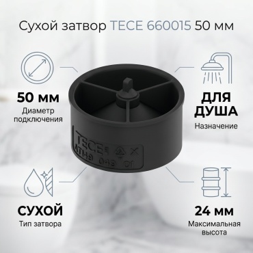 Сухой затвор ТЕСЕ 660015 50 мм