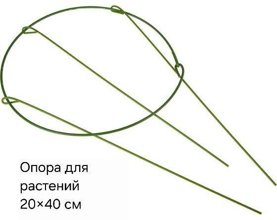 Кустодержатель для вьющихся растений 40x20 см, металл