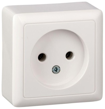 Systeme electric накладная RA10-131-B, электрический цвет белый