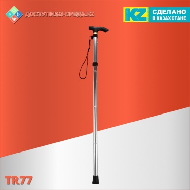 Доступная-среда.kz трость TR77 (Серебро) серый универсальный