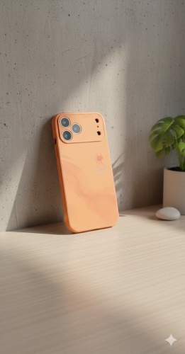 Чехол для Apple iPhone 17 Pro оранжевый