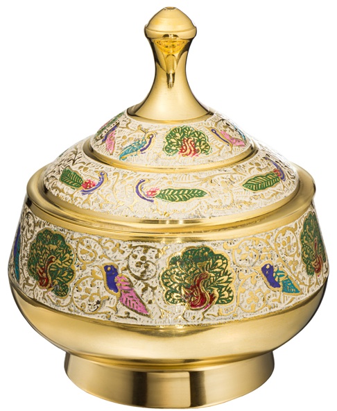 Lefard сахарница 733-220 1 шт, латунь