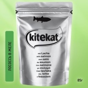 Kitekat кусочки в желе лосось 85 г 1 шт