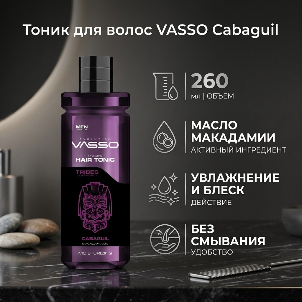 VASSO Cabaguil Moisturizing тоник 260 мл