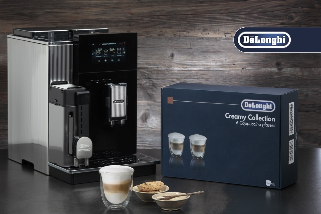 Кружка Delonghi прозрачный, 190 мл, боросиликатное стекло, 6 шт. — фото 5