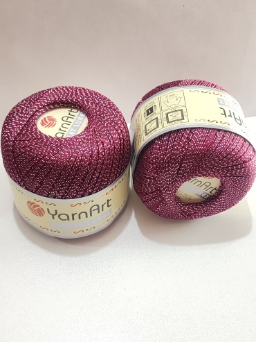 Моток YarnArt Violet Lurex 10112 Бордовый 270 м 50 г