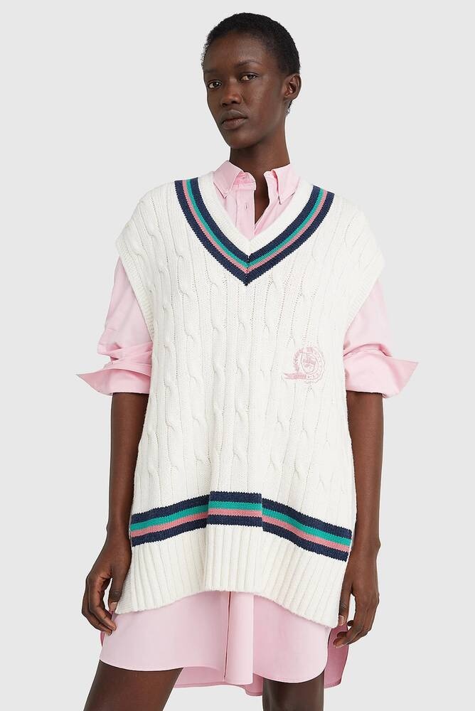 Свитер Tommy Hilfiger белый