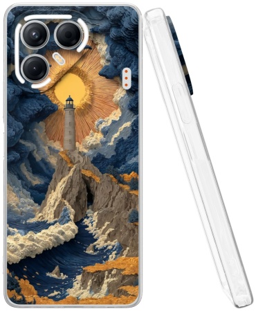 Чехол Mcover для TECNO POVA 7 рисунок
