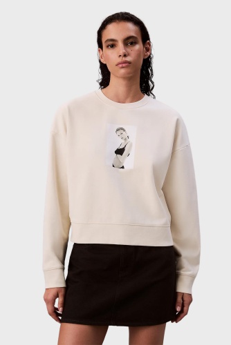 Свитшот Calvin Klein бежевый