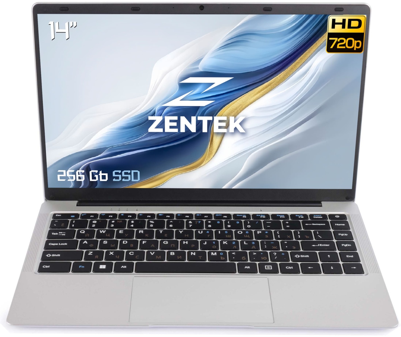 Ноутбук Zentek A14M 14" / 6 Гб / SSD 256 Гб / Win 10 Pro / ZK88745KL