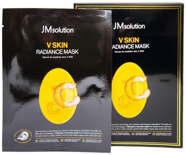 Маска для лица JMsolution тканевая V Skin Radiance Vitamin C 10 шт