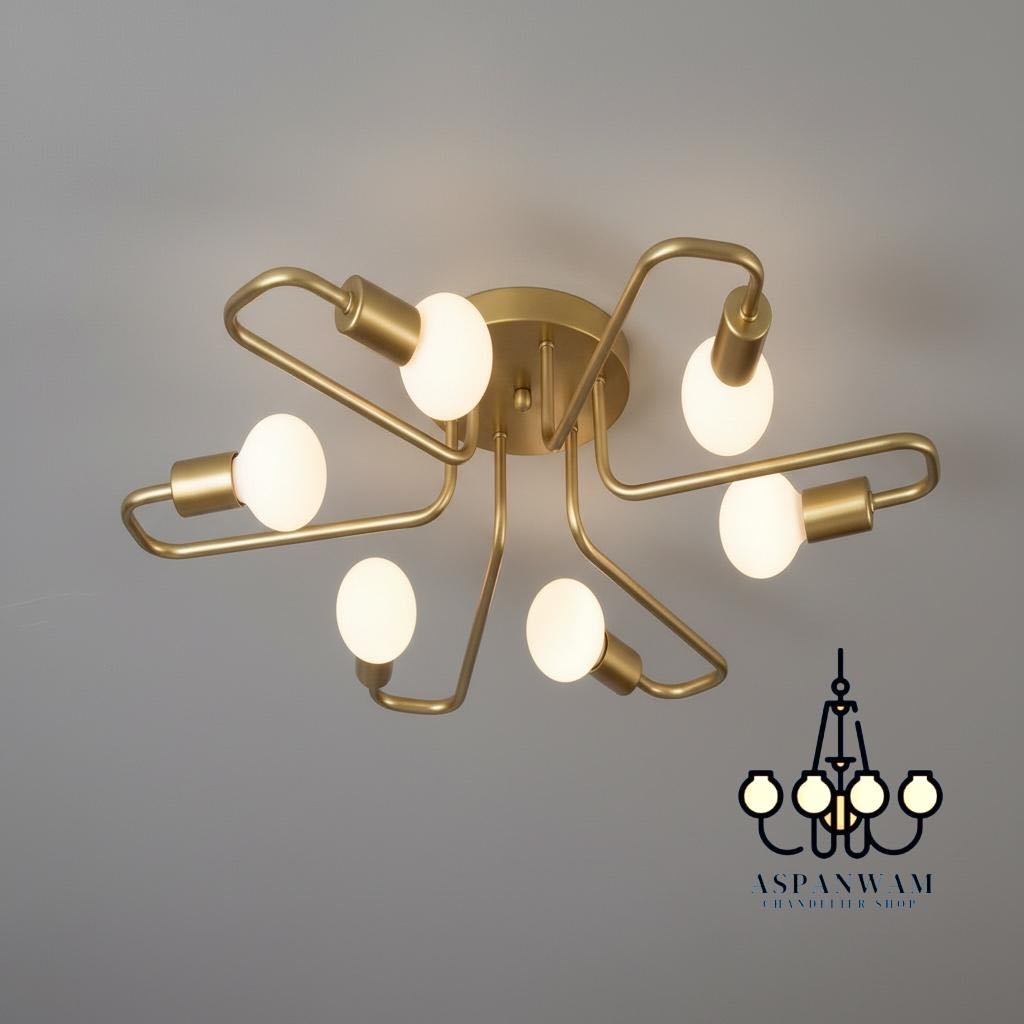 Люстра потолочная Aspanwam LED, кол-во ламп: 6 шт