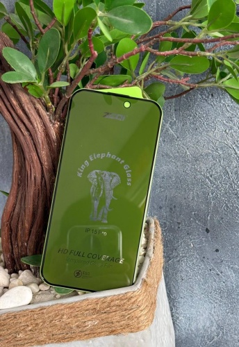Стекло 2UUL для Apple iPhone 15 черный