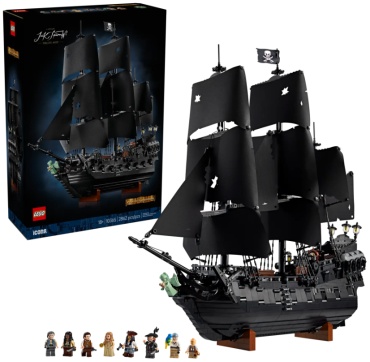 Конструктор LEGO Пиратский корабль капитана Джека Воробья 10365, деталей 2862 шт