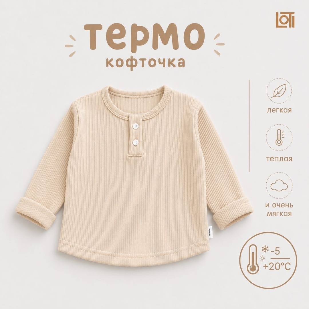 Кофточка LOTI бежевый