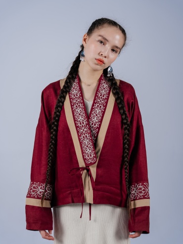 Национальный костюм Myrza Brand красный